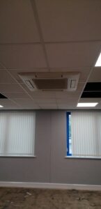 Office Air Conditioning- Ceiling cassettes
